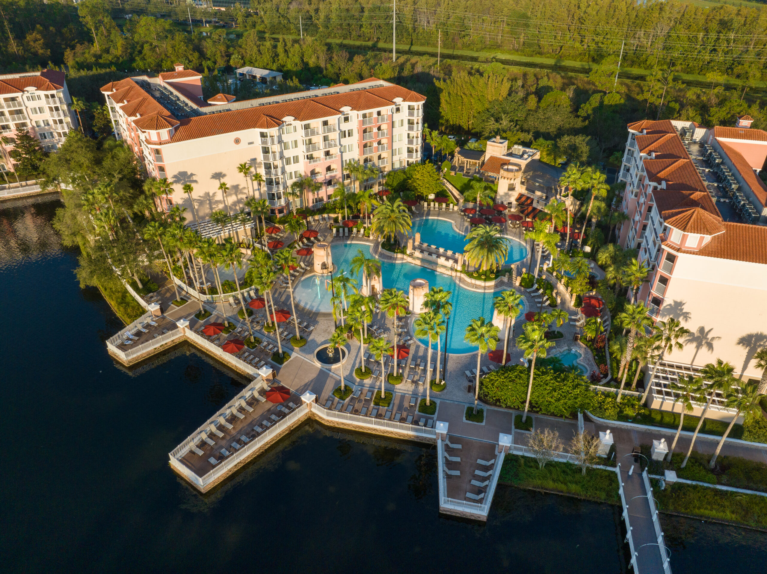 Marriott's Grande Vista aerial view